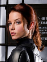 Rachel Nichols as Scarlett in G.I. Joe