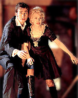 David Tennant and Kylie Minogue in Doctor Who episode 'Voyage of the Damned'
