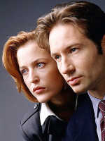 The X-Files Gillian Anderson (Agent Dana Scully) and David Duchovny (Agent Fox Mulder)
